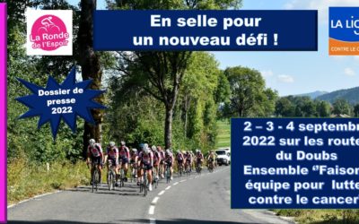 Les cyclistes de la Ronde de l’Espoir à La Chenalotte le dimanche 4 septembre