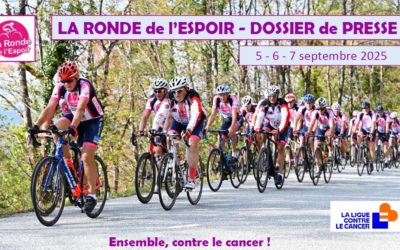 Les cyclistes de la Ronde de l’Espoir à La Chenalotte le samedi 06 septembre